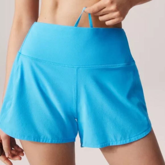 Lululemon Speed Up High Rise 4” Shorts Kayak Blue - Picture 1 of 5